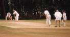 Duncan batting against the Erratics at Gras Lawn, 1996